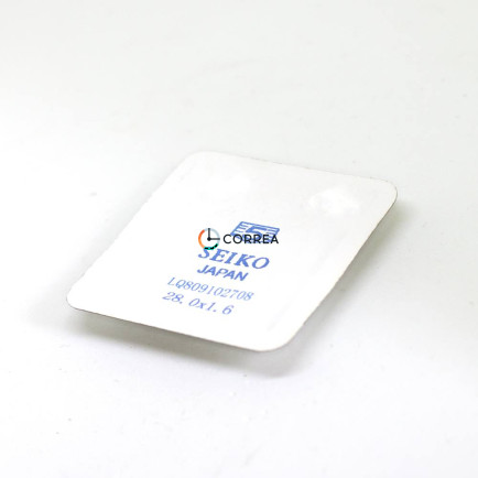 Стекло плоское круглое для часов Seiko ⇔ 1,6 мм Ø 28 SSE-004 - 5